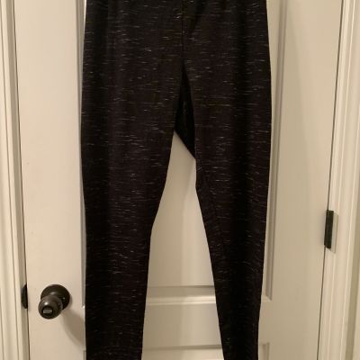 Lauren Conrad Women's Legging Pants Yoga Workout Size Large Black White